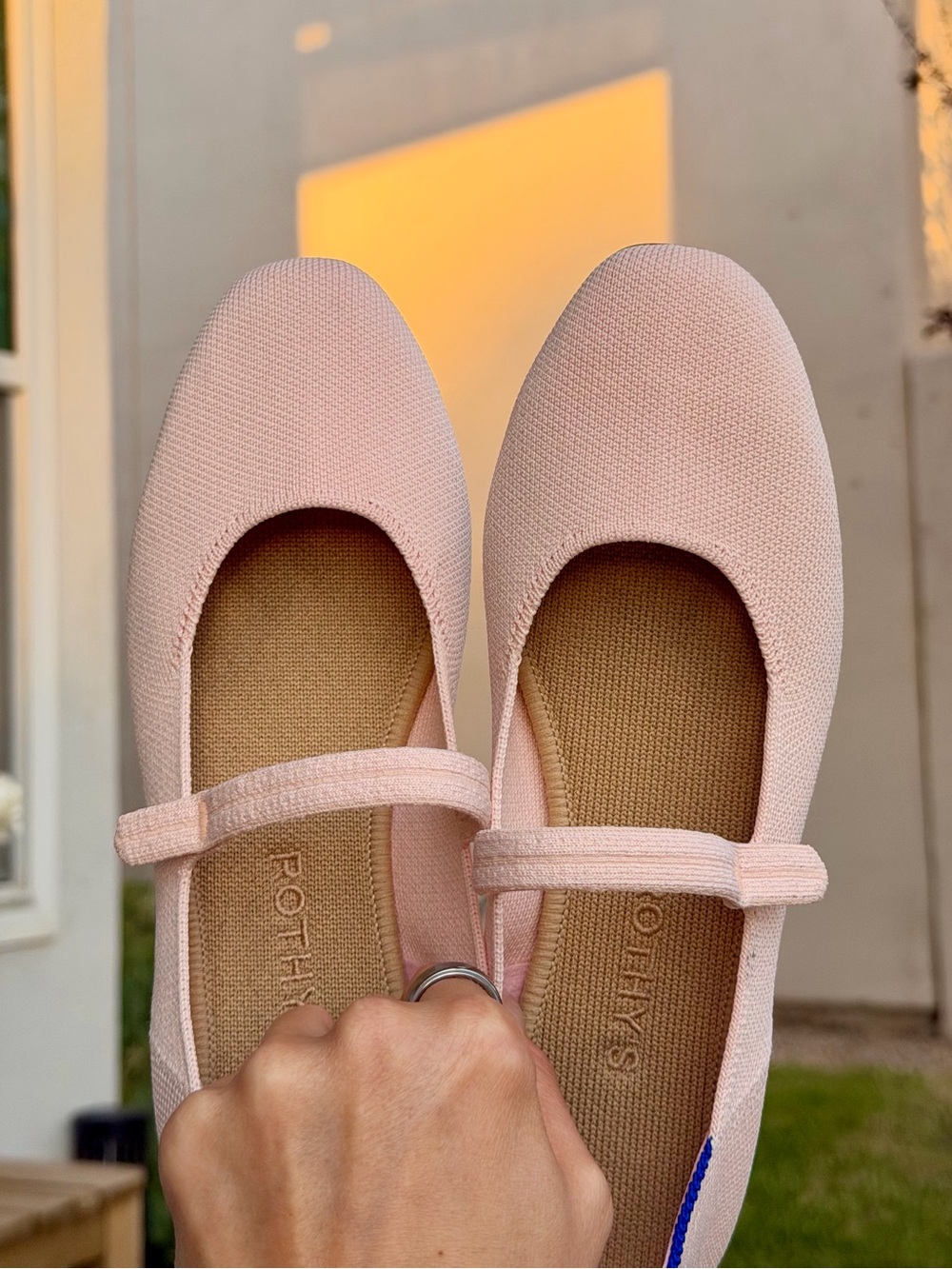 Rothy's Square Mary Jane - Bubbly Pink - Picture 6 of 14